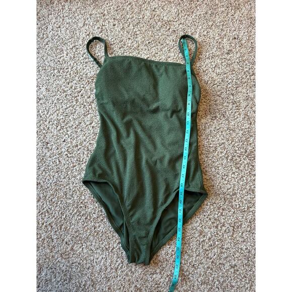 KONA SOL one piece swim suit/bathing suit, size women's Medium, Olive/Army Green - Picture 4 of 6